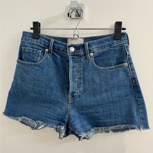 Everlane denim cut off shorts size 27